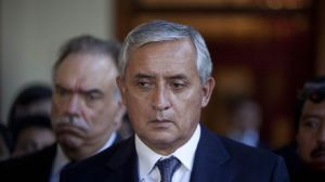Esta es la carta de renuncia del presidente de Guatemala