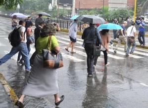 Sábado con lluvias dispersas en gran parte del país