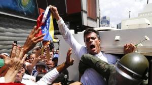 Leopoldo López ya se encuentra en el Palacio de Justicia