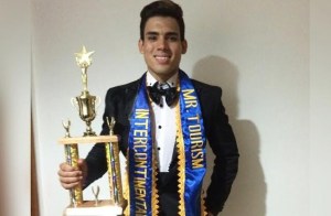 Venezolano gana el Mister Turismo Intercontinental 2015