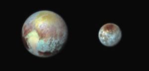 La primera foto coloreada de Plutón muestra su hermosa complejidad