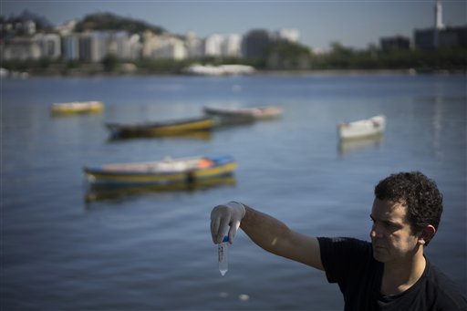 Agua contaminada amenaza Juegos Olímpicos Río 2016