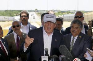 Trump insiste en levantar un muro entre EEUU y México