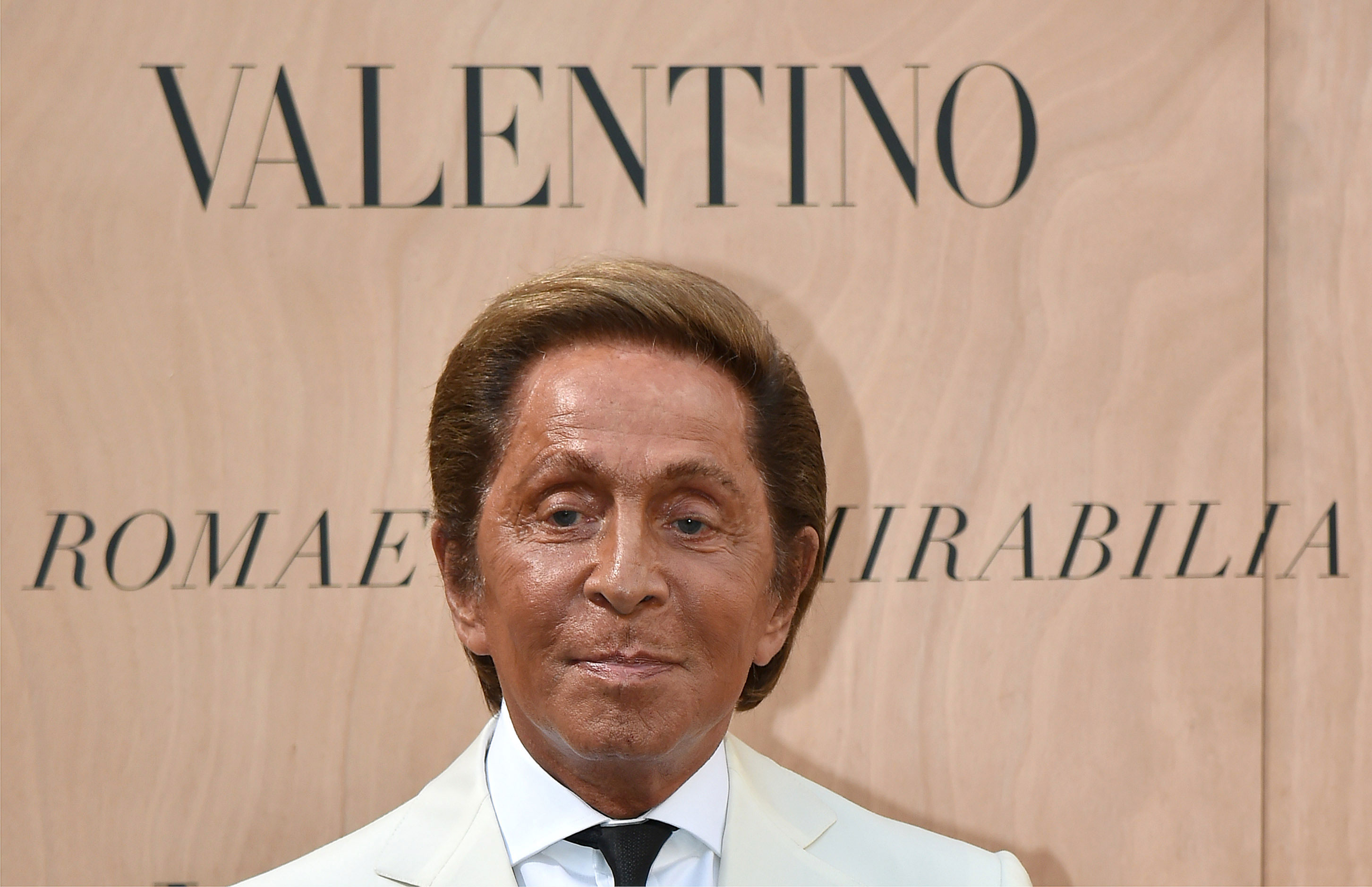 La “foto creepy” de Valentino a sus 83 años de edad