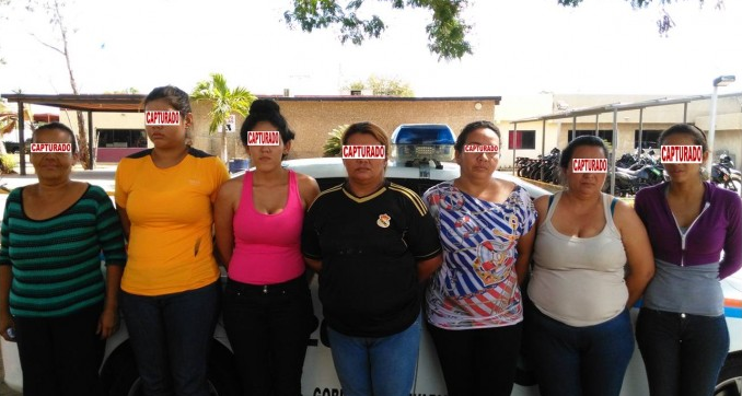 Detienen a siete mujeres por extorsionar a una familia en el Zulia