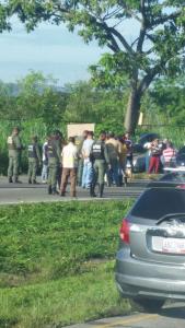 Reportan protesta en la autopista sur de Valencia
