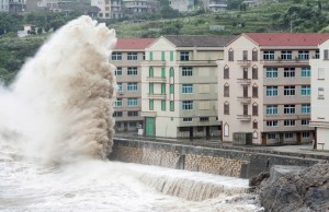 Tifón azota China tras evacuación de más de 1 millón de personas