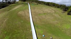 600 metros de pura adrenalina… El tobogán más largo del mundo