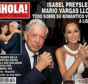 Vargas Llosa vende más libros desde que sale con Isabel Preysler