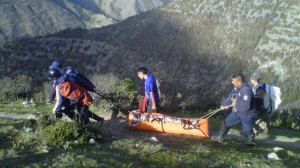Murió joven caraqueño durante excursión en la Sierra Nevada