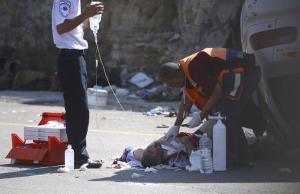 Dos heridos en Gaza por bombardeo israelí