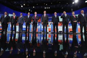 Nueve candidatos se medirán en el último debate republicano del año en EEUU