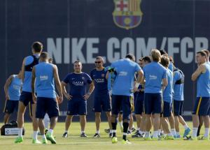 El Barça vuelve a los entrenamientos a la espera de los internacionales