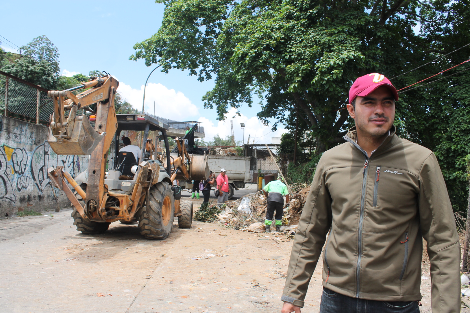 Luis Somaza emprendió proyecto para mejorar la calidad de vida en los barrios de Baruta