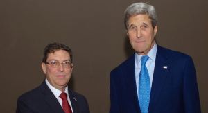 John Kerry y su homólogo Bruno Rodríguez se reúnen tras inauguración de embajada de EEUU