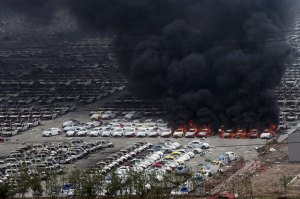 Evacuada zona de explosiones en China por temor a contaminación química