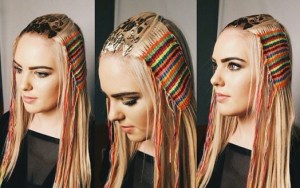 ¿Ya conoces la nueva moda de “tejer el pelo”? Mira cómo se hace (Video)