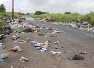 En Guayana la zona industrial Matanzas da asco de tanta basura