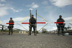 Oficializan en Gaceta cierre de la frontera de Táchira con Colombia por 72 horas