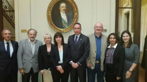 Richard Blanco se reunió con diputados de Argentina para solicitar la libertad de Ledezma