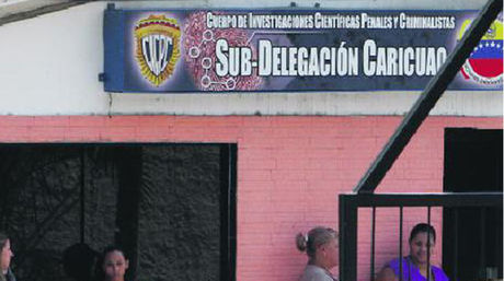 Cinco presos se escaparon por el techo del Cicpc en Caricuao