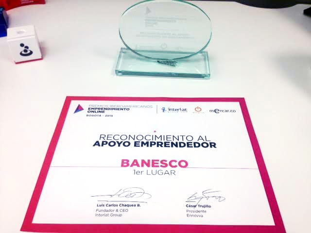 Programa de Microempresarios de Banesco ganó en Premios Iberoamericanos de Emprendimiento Online