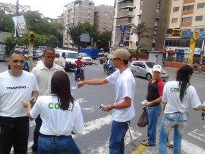 Jóvenes de Copei comienzan campaña de concientización en Miranda