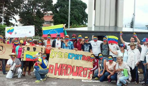 “¿Y si deportamos a Maduro?”…. Así marcharon en Táchira por crisis en la frontera #5S (Fotos)