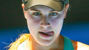 Se retiró del US Open golpeada en la cabeza… y si no sigue en el tenis será una modelo por siempre (BELLÍSIMA)