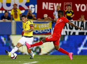 Real Madrid anunció una lesión de James Rodríguez tras partido amistoso de Colombia