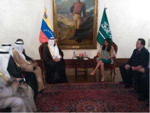 Venezuela y Arabia Saudita firmarán acuerdos comerciales
