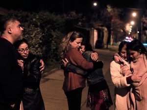 En Fotos: Momentos de tensión en Chile durante el terremoto