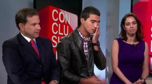 El emotivo detrás de cámaras de Fernando Del Rincón y Marco Coello en CNN (Foto)