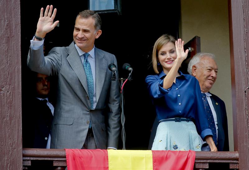 Felipe y Letizia agradecen a San Agustín interés en preservar legado español en EEUU