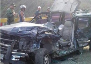 Reportan accidente en autopista Caracas – La Guaira