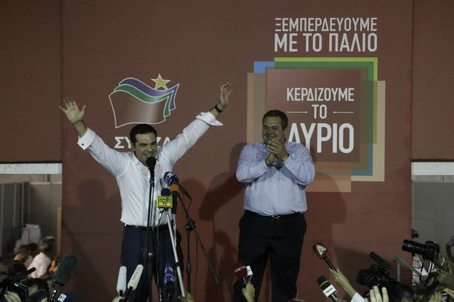 Tsipras jurará hoy mismo el cargo como nuevo primer ministro griego