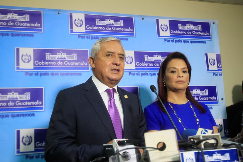 Pérez Molina y Baldetti de nuevo incriminados por corrupción en Guatemala