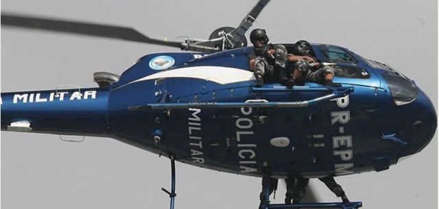 Cuatro muertos deja accidente de helicóptero de policía brasileña