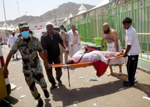 Las imágenes más impactantes de la estampida mortal en La Meca