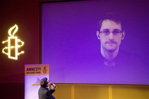 Snowden reaparece en un foro sobre espionaje realizado en Nueva York