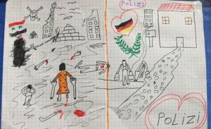 El conmovedor dibujo de un niño sirio que arrasa en Twitter