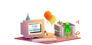 Google celebra su 17° aniversario