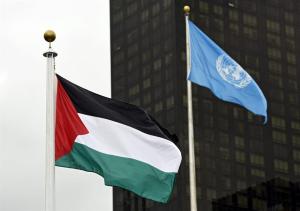 Bandera palestina es izada por primera vez en la sede de la ONU