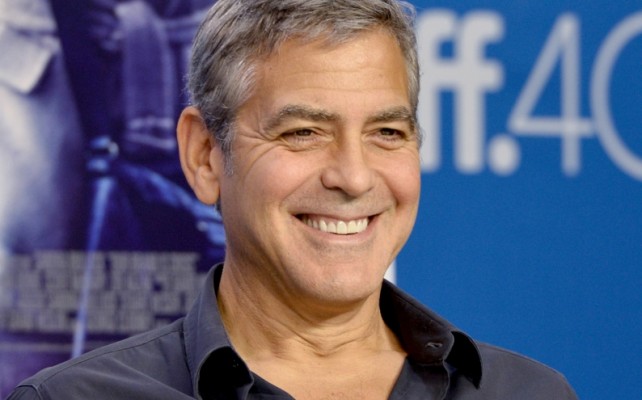 Así se burló George Clooney de Donald Trump