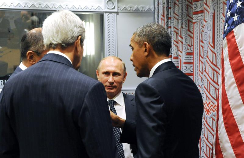 Putin y Obama acuerdan reforzar el alto el fuego en Siria
