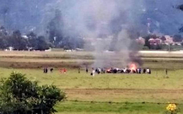 Dos muertos y un herido deja accidente de avioneta en el norte de Bogotá