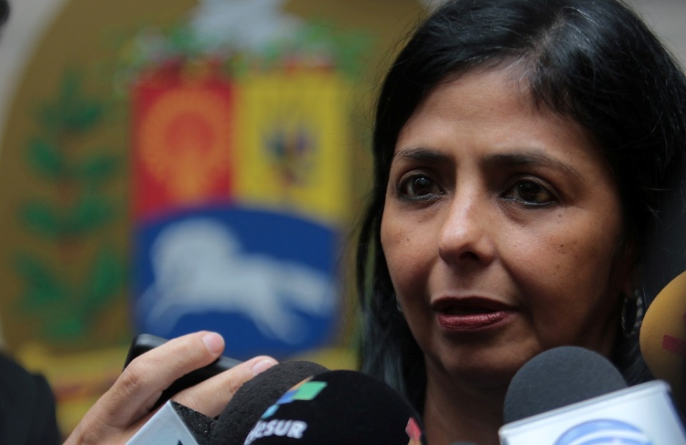 Delcy Rodríguez dice que el FMI “más nunca pondrá sus garras sobre Venezuela”