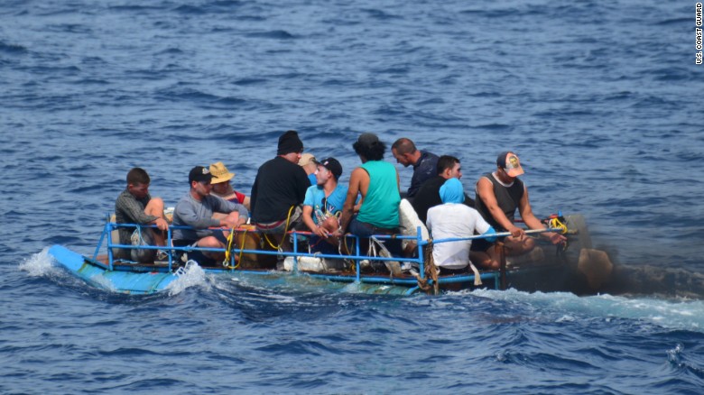EEUU devuelve a Cuba 39 inmigrantes que intentaron llegar en balsas