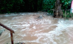Lluvias afectaron vías a Ocumare y Choroní