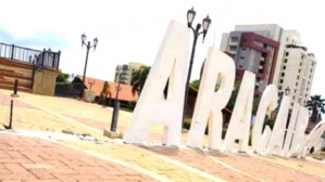 Se robaron la letra “M” de Maracaibo en la plaza Alonso Ojeda